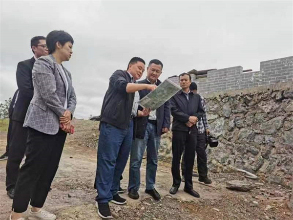 5月10日，副县长徐涌泗一行调研湖田山项目，星空体育·(中国)官方网站-登录入口党委书记、董事长洪筱明，湖田山执行董事邢辉姣陪同2.jpg