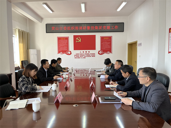 11月24日，黄山市委组织部部长程峰率队调研星空体育·(中国)官方网站-登录入口党建工作，洪董作汇报.jpg